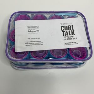 BellaPRO | Lifestyle Products CURL TALK 50 Volume + Curl Essentials Bag Curlers